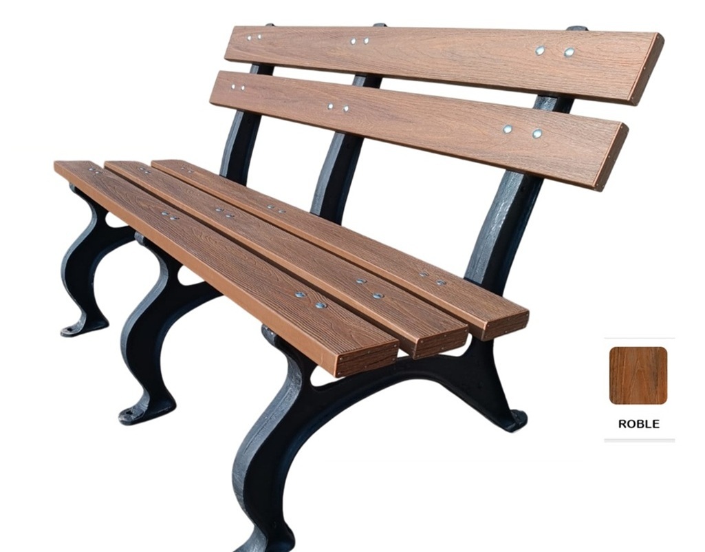 Banco Todo Uso en madera plástica 1.2 metros