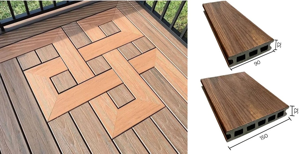 Piso Minimalista en madera plástica