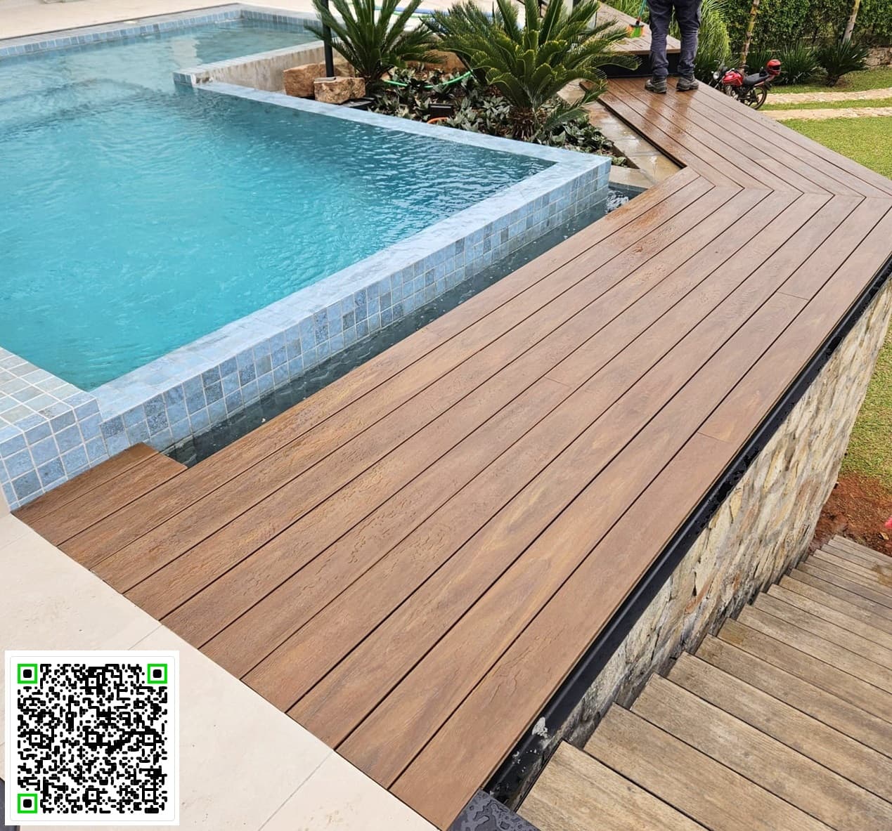 Revestimiento Deck en madera plástica